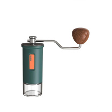 Molinillo de café Manual cónico ajustable, molinillo de café portátil de rebabas, Mini máquina de molinillo de café manual de acero inoxidable